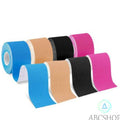 Kit De 2 Bandagem Elástica 5Cm X 5M - Fita Kinesio Tape Fisioterapia